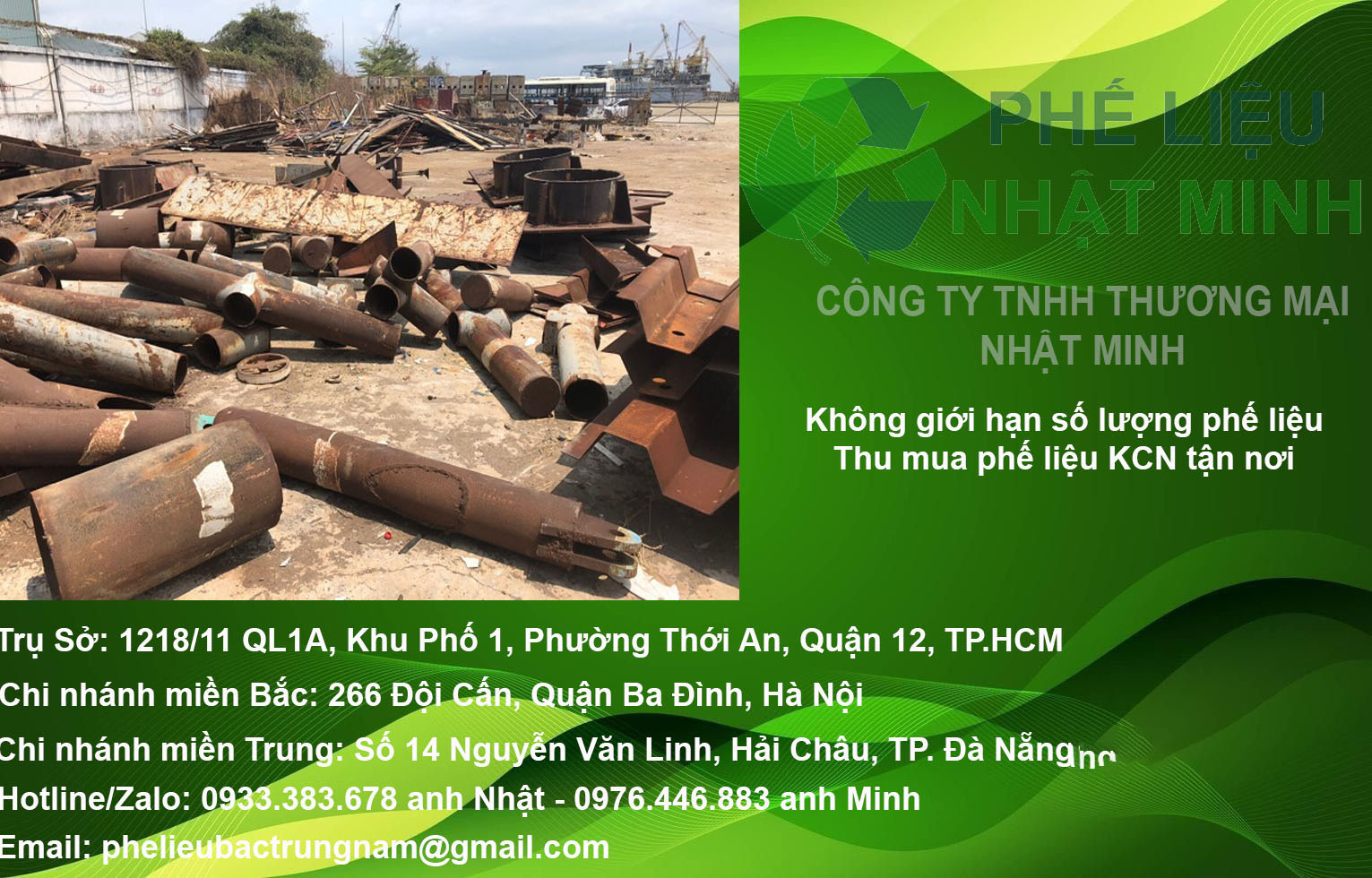 Thu Mua Phe Lieu Tai Cong Ty Nhat Minh